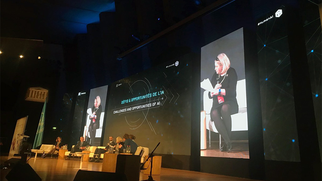 Dr. Catherine Mulligan: UNESCO Humanistic AI Conference (Paris, March 2019)